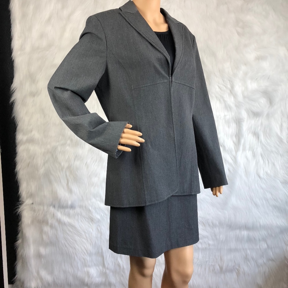 The Limited Professional Gray Fully Lined Blazer - image 8